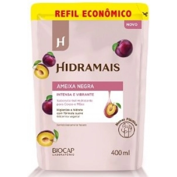SAB LIQ REFIL HIDRAMAIS 400ML AMEIXA NEGRA