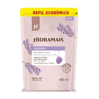 SAB LIQ REFIL HIDRAMAIS 400ML LAVANDA