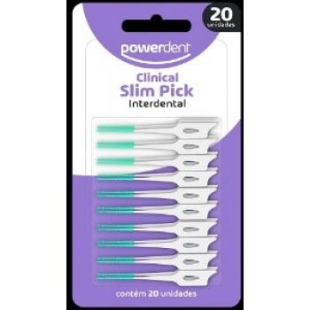 ESC DENTAL POWERDENT INTERDENTAL C/20 CLINICAL SLIM PICK