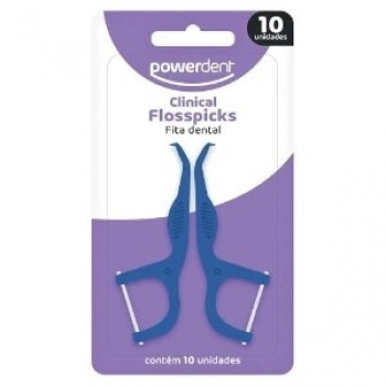 FITA DENTAL POWERDENT CLINICAL FLOSSPICKS 10UN