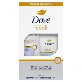 KIT DOVE SH 350ML+COND 150ML BOND INTENSE REPAIR