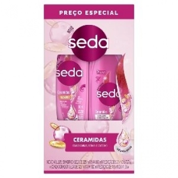 KIT SEDA SH 300ML+COND 190ML RETINOL E COLAGENO/ SEDA CERAMIDAS