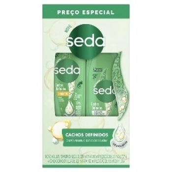 KIT SEDA SH 300ML+COND 190ML PRO-VIT B5/OLEO DE COCO E ELAST/CACHOS DEFIN