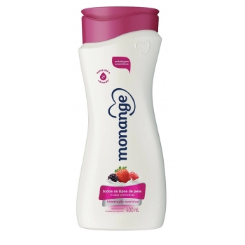 HIDR CORPORAL MONANGE 400ML FRUTAS VERMELHAS TODOS TIPOS DE PELE