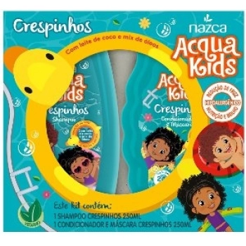 KIT ACQUA KIDS SH+COND 250ML CRESPINHOS