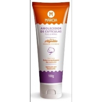 AMOLECEDOR DE CUTICULAS MARCIA 100G OLEO DE ALGODAO E UREIA