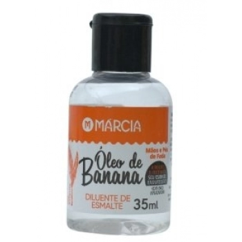 OLEO DE BANANA MARCIA 35ML DILUENTE DE ESMALTE