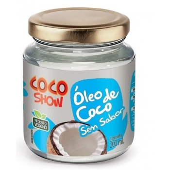 OLEO DE COCO SHOW 200ML SEM SABOR