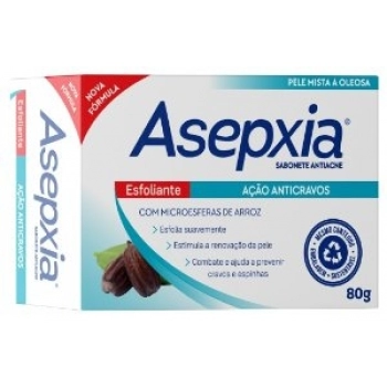 SAB ASEPXIA 80G ESFOLIANTE ACAO ANTICRAVOS
