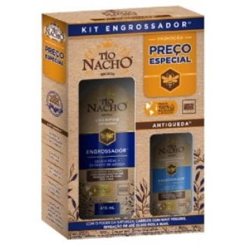 KIT TIO NACHO SH 415ML+COND 200ML ANTIQUEDA ENGROSSADOR