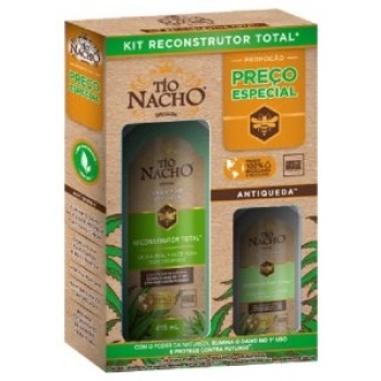 KIT TIO NACHO SH 415ML+COND 200ML ANTIQUEDA RECONSTRUTOR