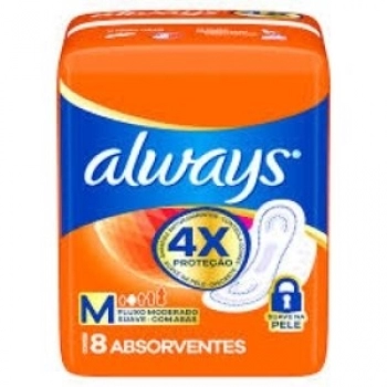 ABS ALWAYS MAXI PROTECAO C/8 C/ABAS SUAVE