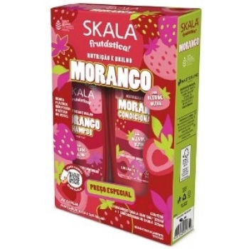 KIT SKALA SH+COND 325ML MORANGO