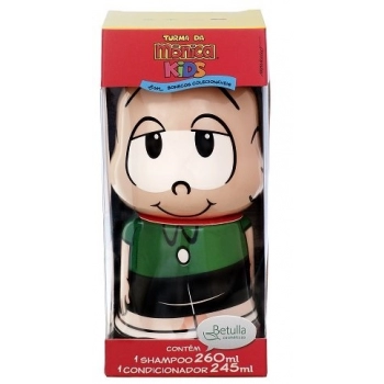 KIT TURMA DA MONICA BONECOS SH 260ML+COND 245ML CEBOLINHA