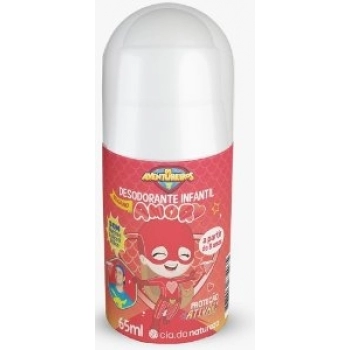 DES ROLL ON CIA DA NATUREZA 65ML LUCCAS NETO OS AVENTUREIROS AMOR