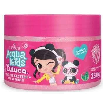 GEL GLITTER CAP ACQUA KIDS LULUCA 230G TODO TIPO DE CABELO
