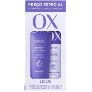 KIT OX SH 375ML+COND 170ML LISOS