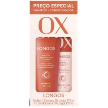 KIT OX SH 375ML+COND 170ML LONGOS