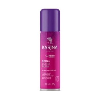 SPRAY DE BRILHO INTENSO KARINA 150ML ULTRA GLOW