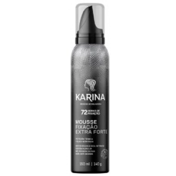 MOUSSE MODELADOR CAP KARINA 150ML EXTRA FORTE 72H
