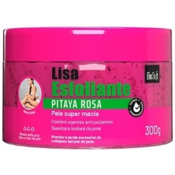 ESFOLIANTE CORPORAL SOFT HAIR BIOSOFT LISA 300G PITAYA ROSA