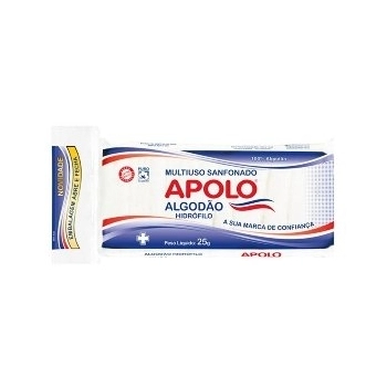 ALGODAO APOLO 25GR MULTIUSO C/ ZIP LOCK