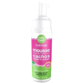 MOUSSE DEFINIDORA DE CACHOS NATU HAIR 180ML TRATMAIS
