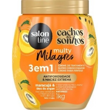 CR TRAT S LINE CACHOS DOS SONHOS 1KG MULTY MILAGRES MARACUJA 3 EM 1