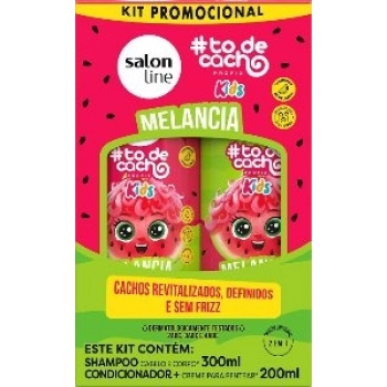 KIT SH 300ML+COND 200ML S LINE TODECACHO KIDS MELANCIA