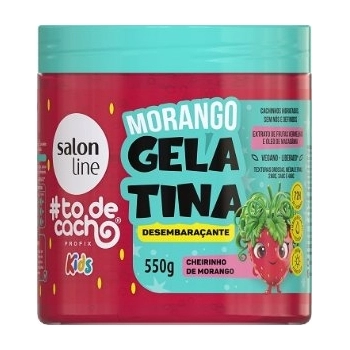 GELATINA S LINE DESMBARACANTE TODECACHO 550G KIDS MORANGO