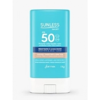 PROT SOLAR SUNLESS FPS50 SPORT FARMAX BASTAO 15G