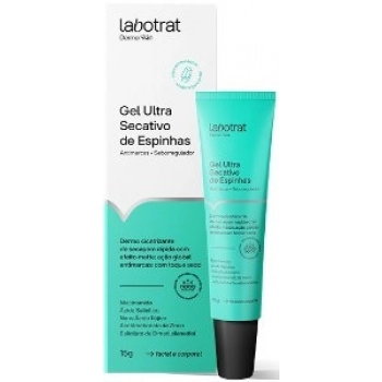 GEL ULTRA SECATIVO DE ESPINHAS LABOTRAT DERMO SKIN 15G ANTIACNE