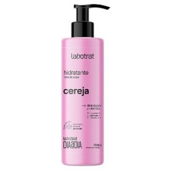 HIDR ROSTO/CORPO LABOTRAT DIA A DIA 190ML CEREJA