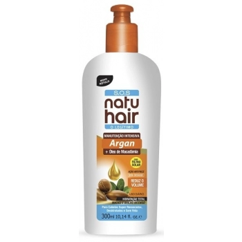 CR TRAT NATU HAIR SOS MANUT INTENS 300ML ARGAN