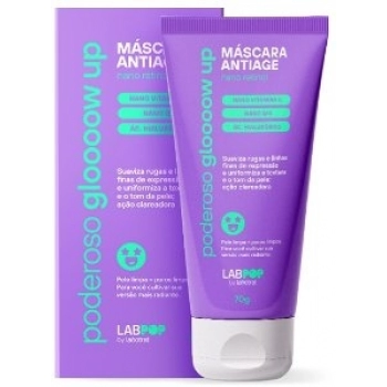 MASC FACIAL ANTIAGE LABOTRAT LABPOP 70G GLOOOOW UP