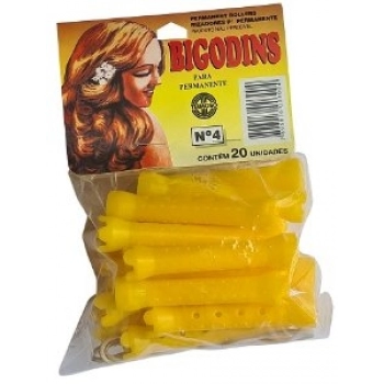 BIGODINS PLASTICO TEIMOSO N4 C/20