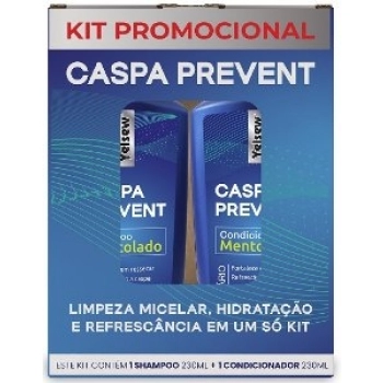 KIT SH+COND CASPA PREVENT YELSEW 230ML MENTOLADO