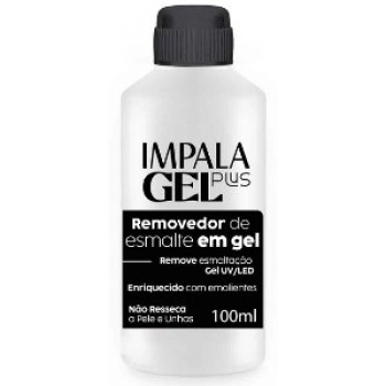 REMOVEDOR DE ESMALTE EM GEL IMPALA GEL PLUS 100ML