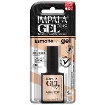 ESM IMPALA BL GEL PLUS TRANSP 8ML ADMIRAVEL CX 3.0
