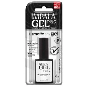 ESM IMPALA BL GEL PLUS CR 8ML BRANCO PURO CX 3.0
