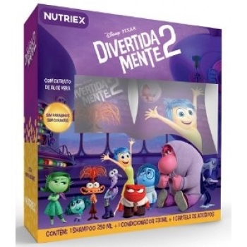 KIT NUTRIEX DIVERTIDAMENTE2 SH 250ML+COND 230ML