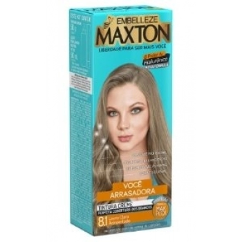 TINT MAXTON+OX 8.1 LOURO CLARO ACINZENTADO
