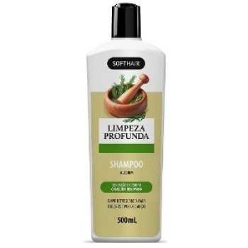 SH LIMPEZA PROFUNDA SOFT HAIR 500ML ALECRIM