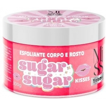 ESFOLIANTE CORPO E ROSTO SUGAR SUGAR YELSEW 300G KISSES