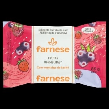 SAB BARRA FARNESE 85G FRUTAS VERMELHAS