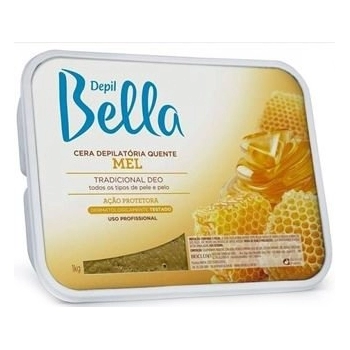 CERA QUENTE DEPIL BELLA 1KG MEL
