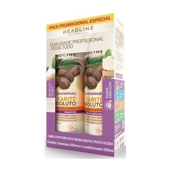 KIT HEADLINE SH+COND 500ML KARITE ABSOLUTO ESPECIALIDADES