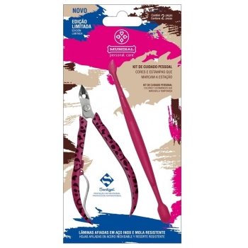 ALICATE CUTIC MUNDIAL FLEX LILAS+ESPATULA 168LR