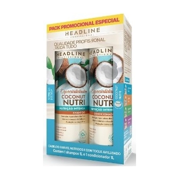 KIT HEADLINE SH+COND 1L COCONUT NUTRI ESPECIALIDADES