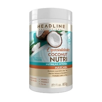 MASC CAP HEADLINE 800G COCONUT NUTRI ESPECIALIDADES